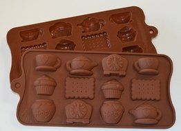 NY Cake Silicone Tea Time Chocolate Mold