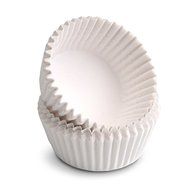 BabyCakes CC100WS&nbsp;100 Count Paper Cupcake Liners, White