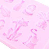 "Silicone Cats Shape Cake Fondant Mold Decoration Tool" shopping