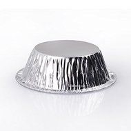100Pcs Disposable Baking Circular Egg Tart Mold Cups Foil holder N2