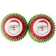 Wilton Santa Mini Cupcake Liners 100-Count N3