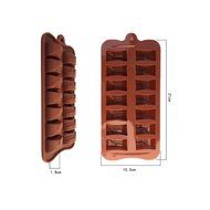 Terraced Rectangle Shape Chocolate Silicone Mold Baking Cake Decoration N2