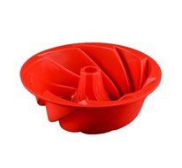 Longzang Large Whirlwind Hollow Silicone Mold for Cake Baking N2