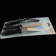 ASDOMO Kitchen DIY Cake Cream Spread Decorating Scraper Pastry Angled Blade Spatula Set of 3 Wedding Valentine... N2