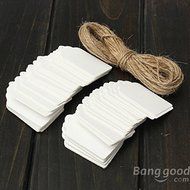 Saver 100pcs Scallop Kraft Paper Label Party Wedding Gift Name Cards Tags Hand Draw Name Card N4