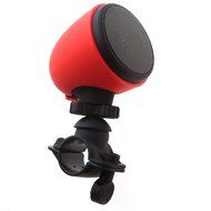 Outdoor Waterproof Bicycle Bluetooth Music Rechargeable Speaker Player Red