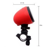 Outdoor Waterproof Bicycle Bluetooth Music Rechargeable Speaker Player Red N6