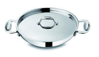 Mepra 302162 1 Piece Glamour Stone Ovale Casserole, Stainless Steel N5