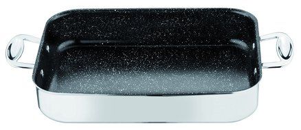 Mepra 302162 1 Piece Glamour Stone Ovale Casserole, Stainless Steel N11