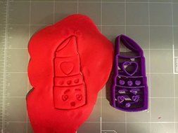 Lipstick Cookie Cutter N2
