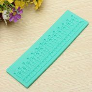 Lace Macaron Silicone Mold Fondant cake Baking Mat Sugercraft N3