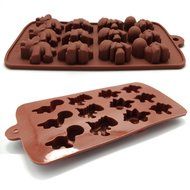Snowman Mold,Chocolate Mold Silicone Cake Mold Chocolate Fondant Tools Decoration Bakeware Cupcake Baking Molds... N3