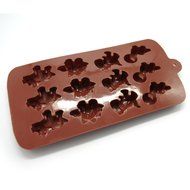 Snowman Mold,Chocolate Mold Silicone Cake Mold Chocolate Fondant Tools Decoration Bakeware Cupcake Baking Molds... N4
