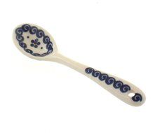 Polish Pottery Spring Blossom Sugar Spoon