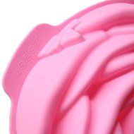 Rose Flower Birthday Cake Bread Tart Flan Silicone Baking Mould Tin Bakeware Round (22 Cm Round X 7.7cm Deep -... N3