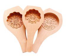 Wooden Carving Baking Molds/Dessert Baking Molds, Sunflower(8*8*1.5cm) N2