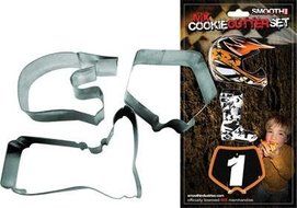 3 Pc MX Cookie Cutters