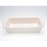Firenze Ivory 5-quart Rectangular Baker