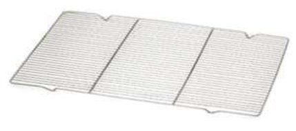 Royal Industries 17" x 25" Icing Grate, Nickel Plated Heavy Wire, Silver
