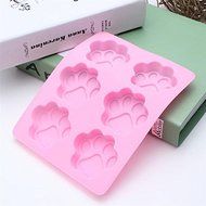 Best Promotion!!! Cat Paw Print Bakeware Silicone Mould Chocolate Cookie Candy Soap Resin Wax Mold Cake Decorating... N2