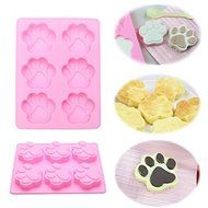 Best Promotion!!! Cat Paw Print Bakeware Silicone Mould Chocolate Cookie Candy Soap Resin Wax Mold Cake Decorating... N4