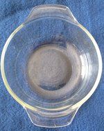 Anchor Hocking 1-1/2 Cup Individual Clear Glass Casserole with Lid N3