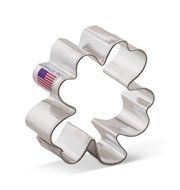 Ann Clark Clover Cookie Cutter - 2.75 Inches - Tin Plated Steel