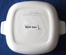 Corning Ware Blue Cornflower Pyroceram 1 Qt Casserole - NO LID N4