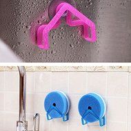 New 2pcs Home Accessory Convenient Holder Suction Cup Sink Holder Kitchen Tools N8