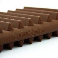 Wholeport 20-bar Triangle Loaf Cake Mold Silicone Mold Flexible Mold N3