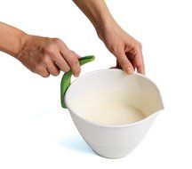 Chef&#039;n SleekStor Pop + Pour Mixing Bowl Set (Arugula and Meringue) N7