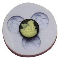 Longzang mini Angel F0108 Fondant Mold Silicone Sugar mold Craft Molds DIY gumpaste flowers Cake Decorating