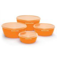 KitchenAid Prep Bowls, Set of 4, White N12