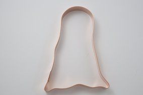 5 Inch Simple Ghost Halloween Costume Copper Cookie Cutter N3