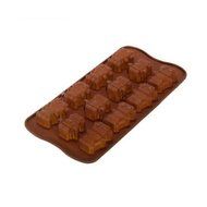 12 Robot Shape Silicone Ice Cube Chocolate Cake Mold N2