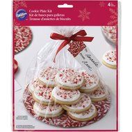 Wilton Christmas Cookie Plate Gifting Kit, 4-Pack N2