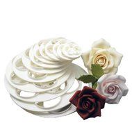 Fondant Cake Sugarcraft Rose Flower Decorating Cookie Mold Gum Paste Cutter Tool