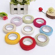 Saver 1.7M Bilateral Lace Fabric Tape Self Adhesive 9 Colors N3