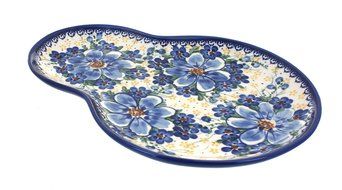 Polish Pottery Daisy Surprise Breakfast Plate