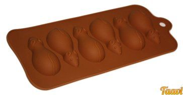 TAAVI DIY Mouse Cake Muffin Soap Ice Cube Tray Chocolate Silicone Decorating Molds