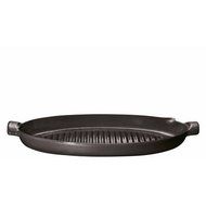 Emile Henry Oval Baking Dish - Charcoal (797544)