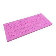 TOOGOO(R)Silicone 26 Lowercase Alphabet Letters + 26 Capital Letters +0-9 Numbers Cake Biscuit Fondant Decorating... N2