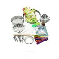 Yinyol 17 Pieces Backing Set, Best Safe Cooking Tools for Cupcakes, Muffins, Partries and Cookies. N2