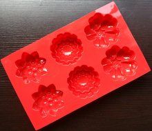 Mooncake Mold Silicone Non Stick Cake Ice Cube Mold Chocolate Jelly Candy Biscuit Moul N3