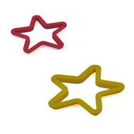 Silicone Star Shaped Cake Mold Egg Cooker Mold, Price For 1Pc,Color Randomly Send,Set Of 3