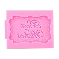 Yosoo DIY Four Shape to The Mold Silicone Kitchen Restaurant Bar Non-stick Cake Decoration Fondant Mold Tool (... N4