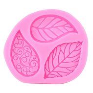 Yosoo DIY Four Shape to The Mold Silicone Kitchen Restaurant Bar Non-stick Cake Decoration Fondant Mold Tool (... N13