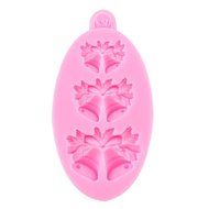 Yosoo DIY Four Shape to The Mold Silicone Kitchen Restaurant Bar Non-stick Cake Decoration Fondant Mold Tool (... N15