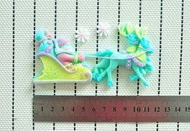 WilsonBaking Love Collection - Reindeer Sleigh Santa Claus Christmas Style Mold Wedding Decor Theme Birthday Party... N3