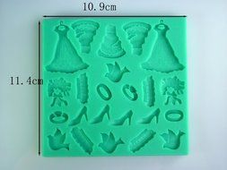 Love Shape Silicone Soap Mold Fondant Cake Decorating Styling Tools Bakeware Cooking Tools Kitchen Accessories N2